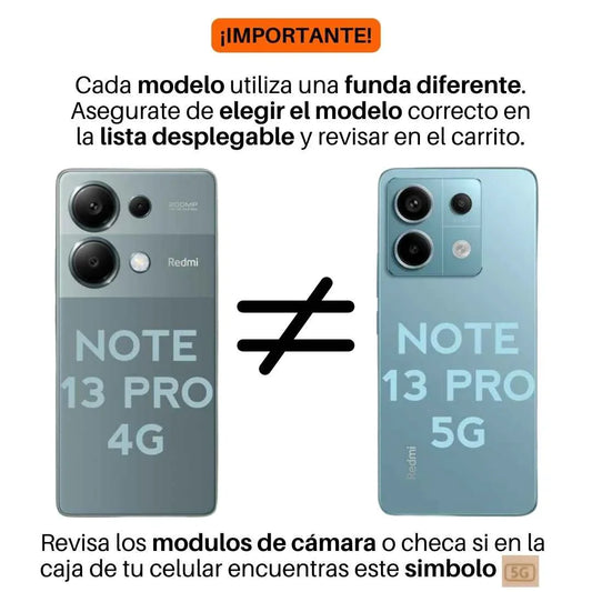 Policromo Acrílico Anticaida Redmi Note 13 Pro (4G) / Note 13 Pro (5G)
