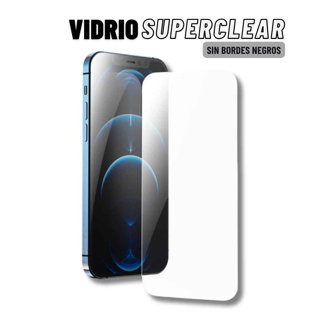 Vidrio Templado SuperClear (sin bordes)