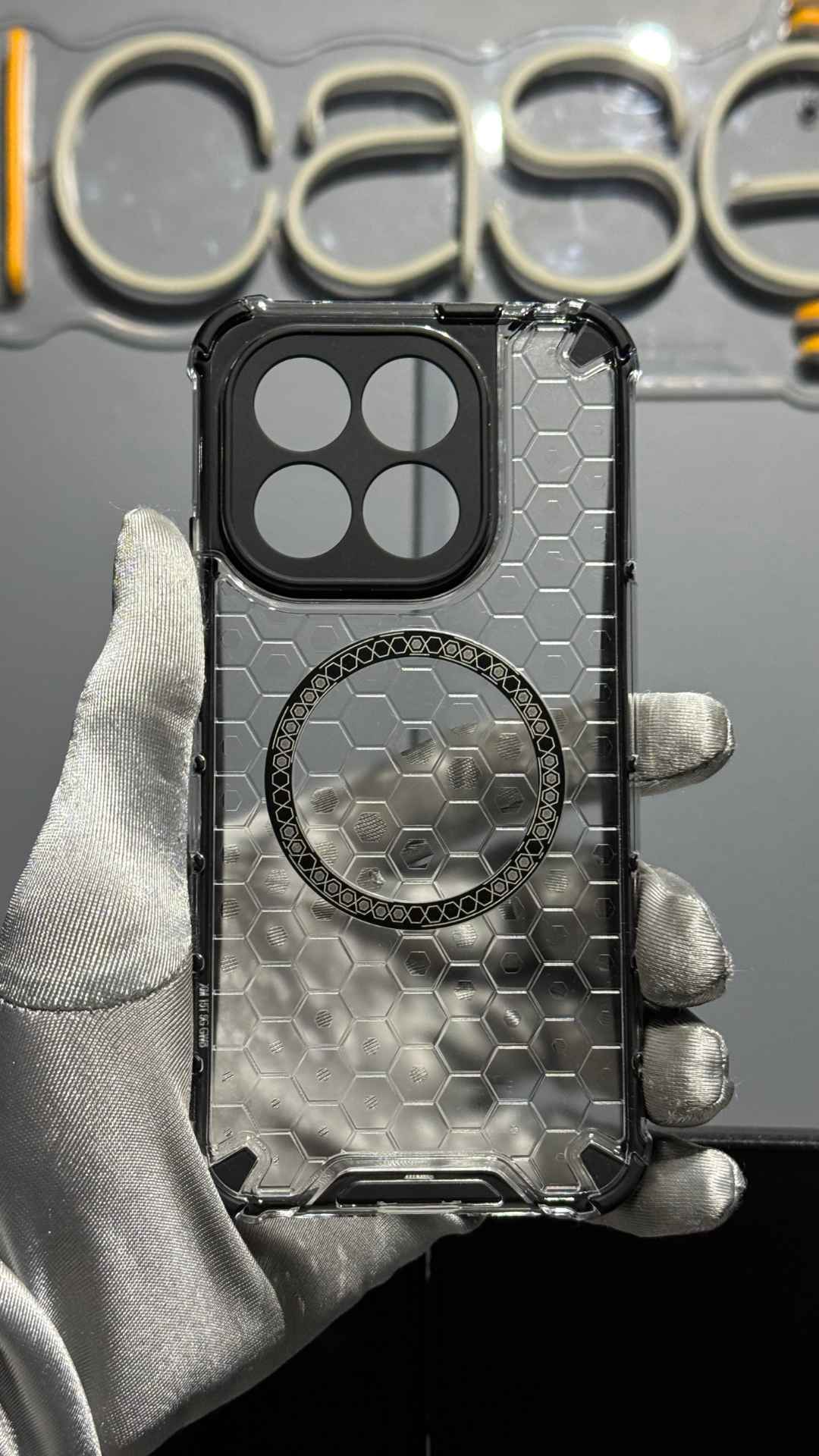 Case HoneyComb MagSafe Antigolpes