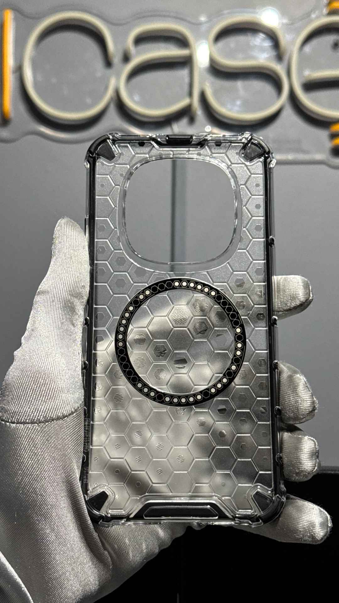 Case HoneyComb MagSafe Antigolpes