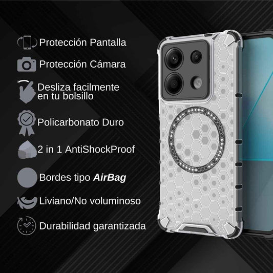Case HoneyComb MagSafe Antigolpes