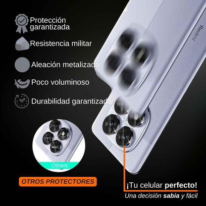 Protector de Cámara Anillos de Metal
