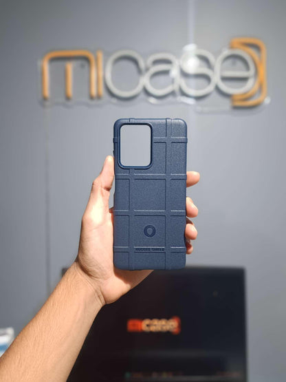 Case Estuche Militar Rugged Shield Poco X5 Pro Azul Oscuro