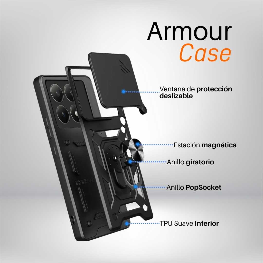 Case Armadura Magnetico Cámara