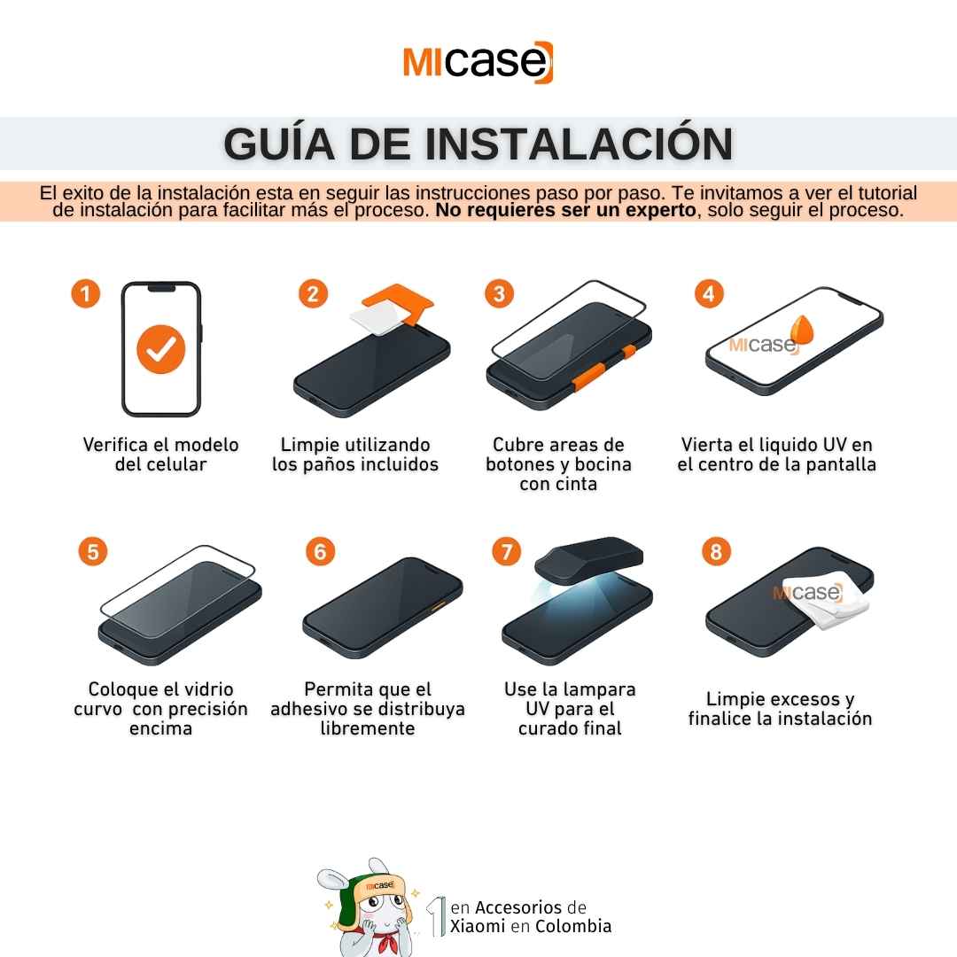 Vidrio Templado SuperCurvo UV Full Cover