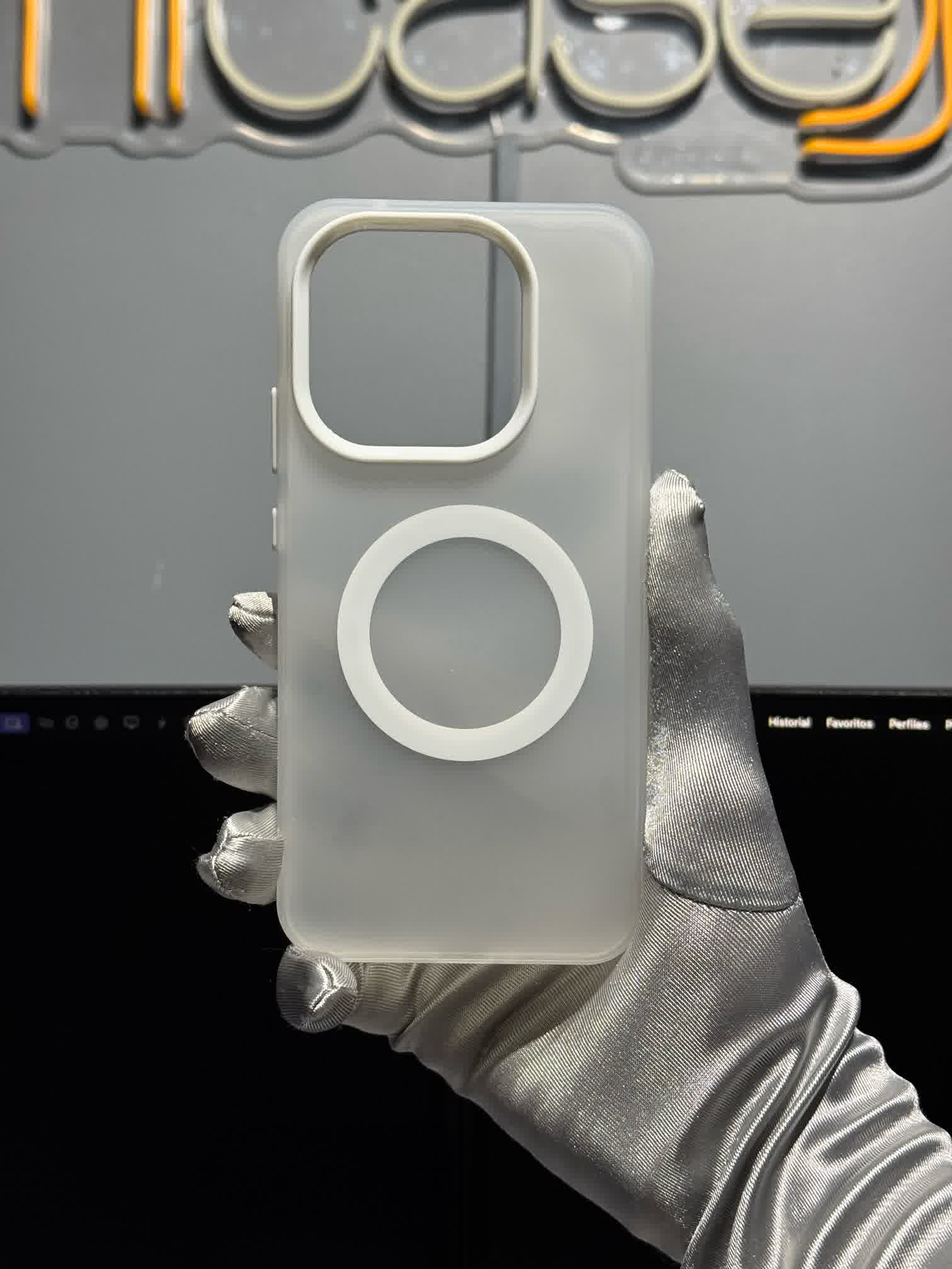 Case MagSafe Matte Antigolpes