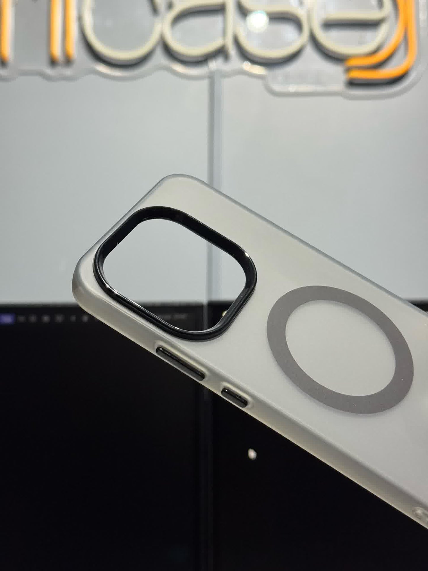 Case MagSafe Matte Antigolpes