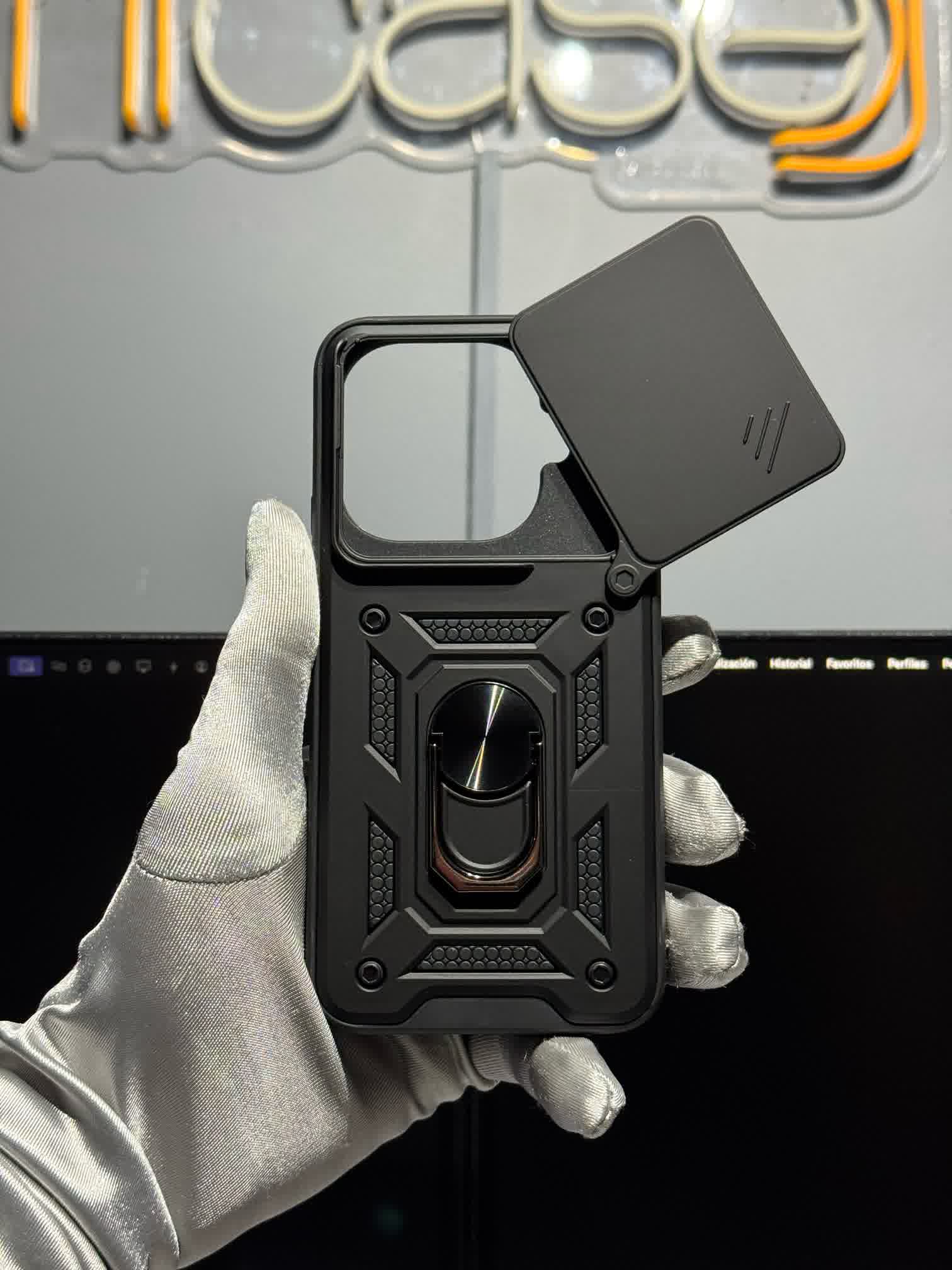 Case Armadura Magnetico Cámara