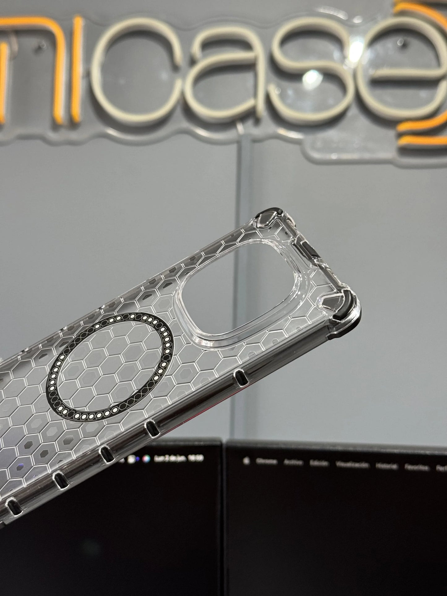 Case HoneyComb MagSafe Antigolpes