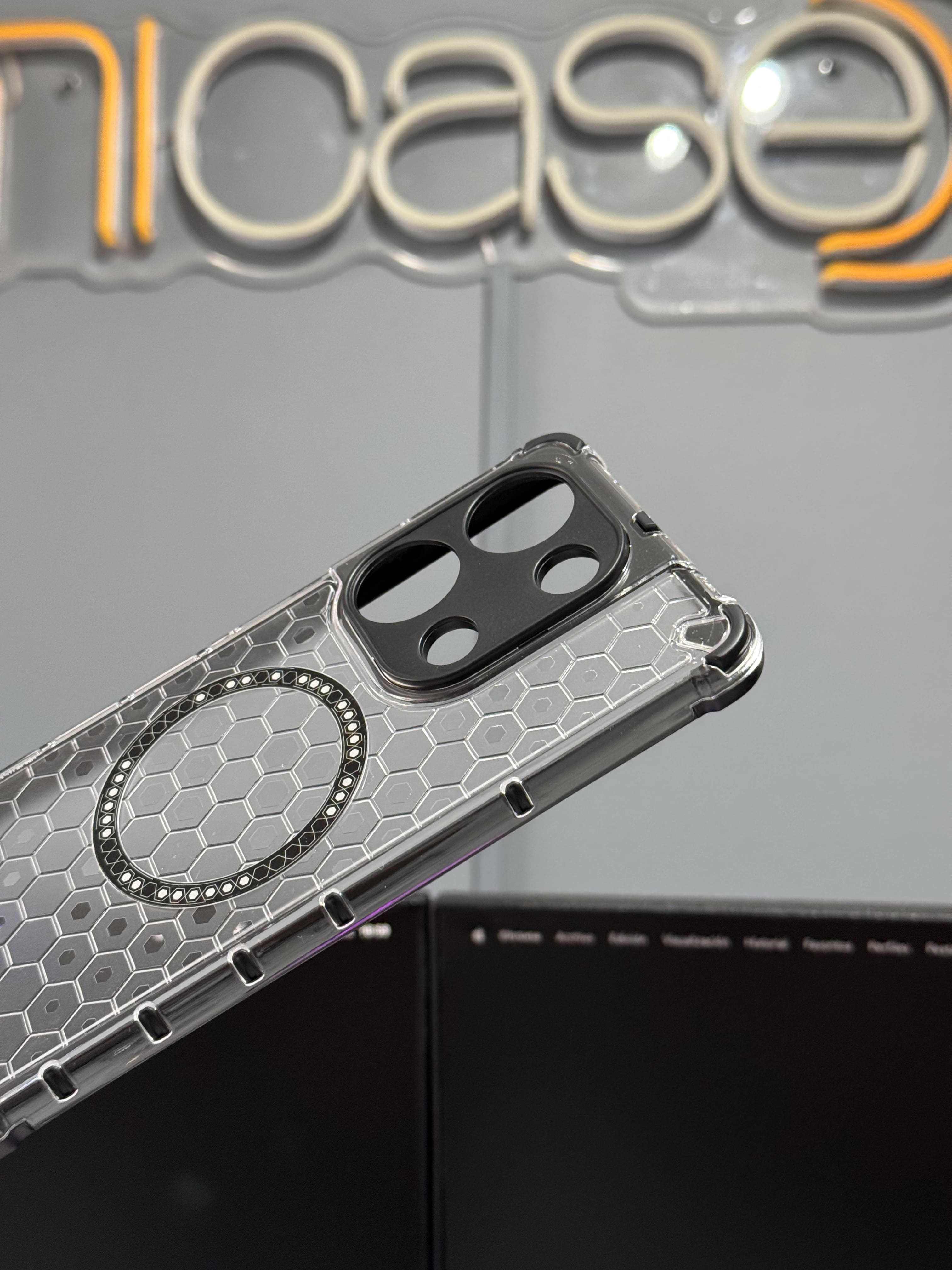 Case HoneyComb MagSafe Antigolpes