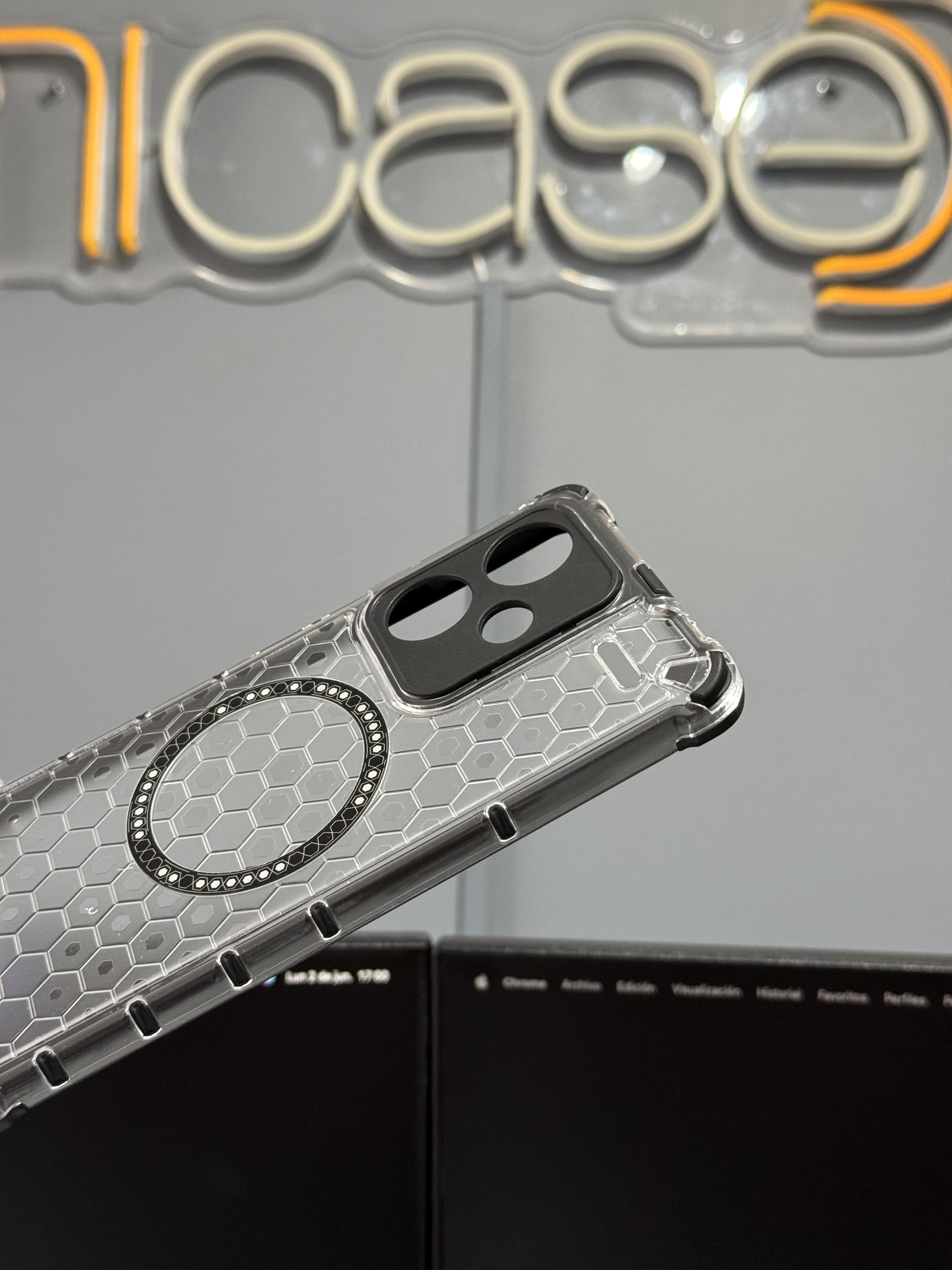 Case HoneyComb MagSafe Antigolpes