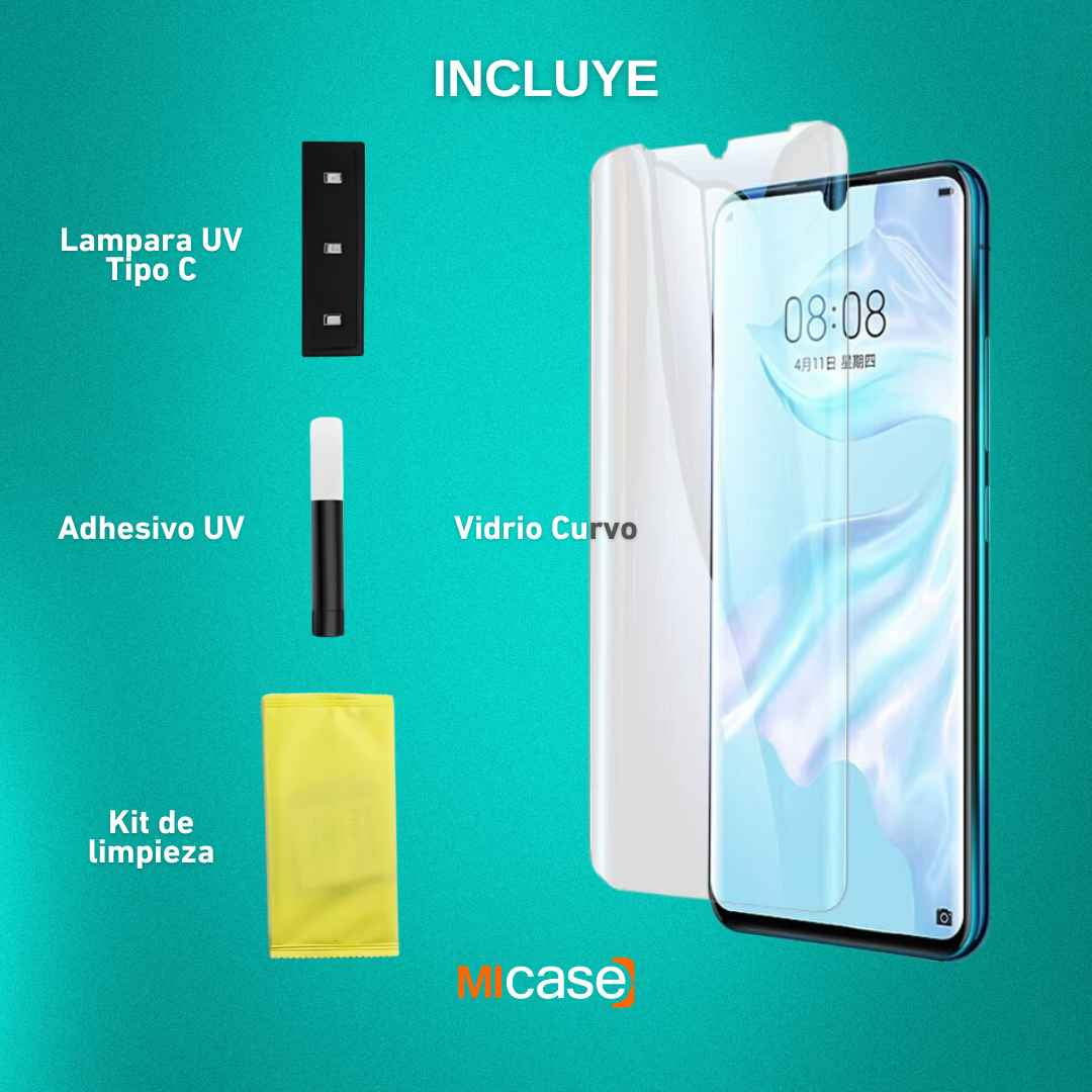 Vidrio Templado SuperCurvo UV Full Cover