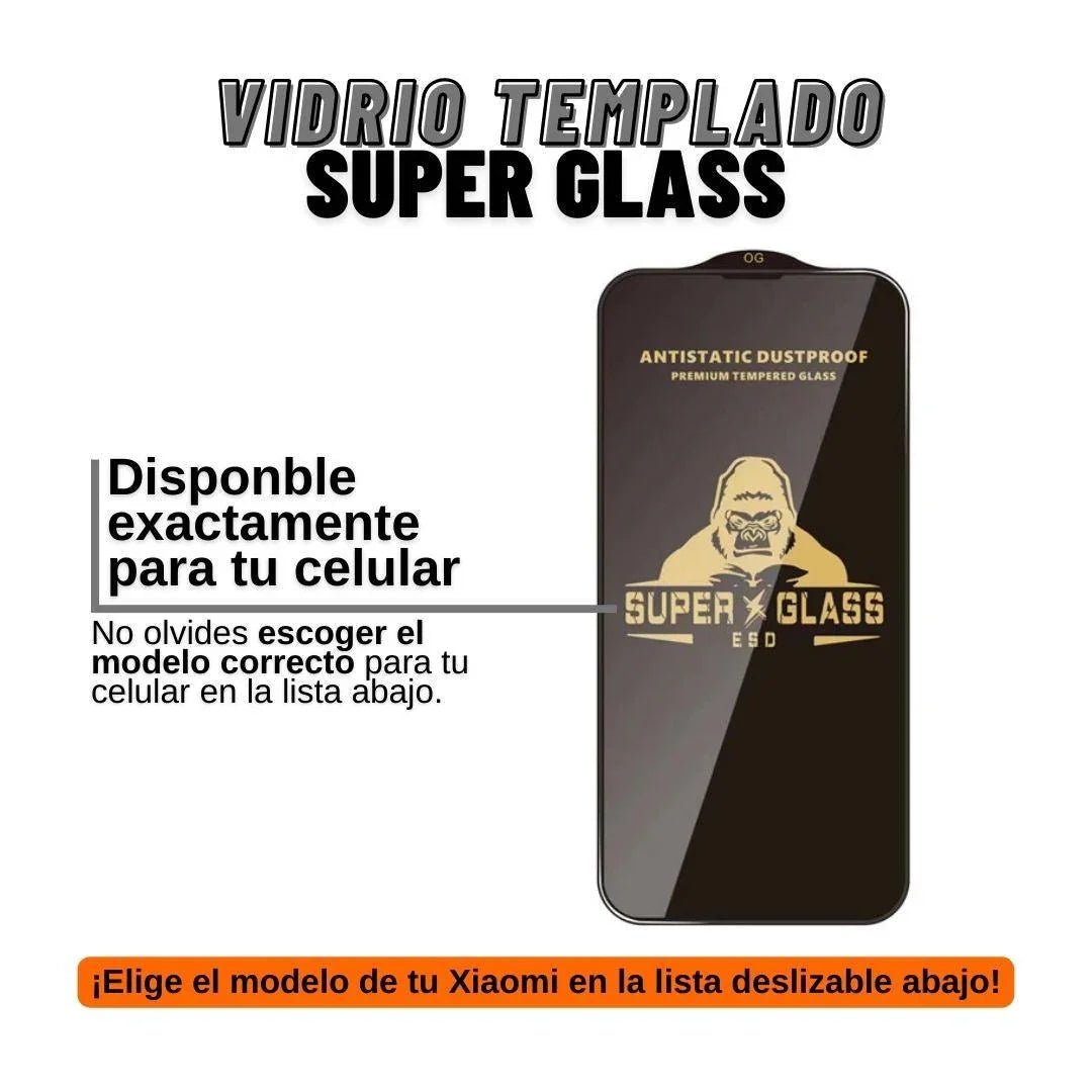 Vidrio Templado Premium Super Glass para Xiaomi Redmi POCO