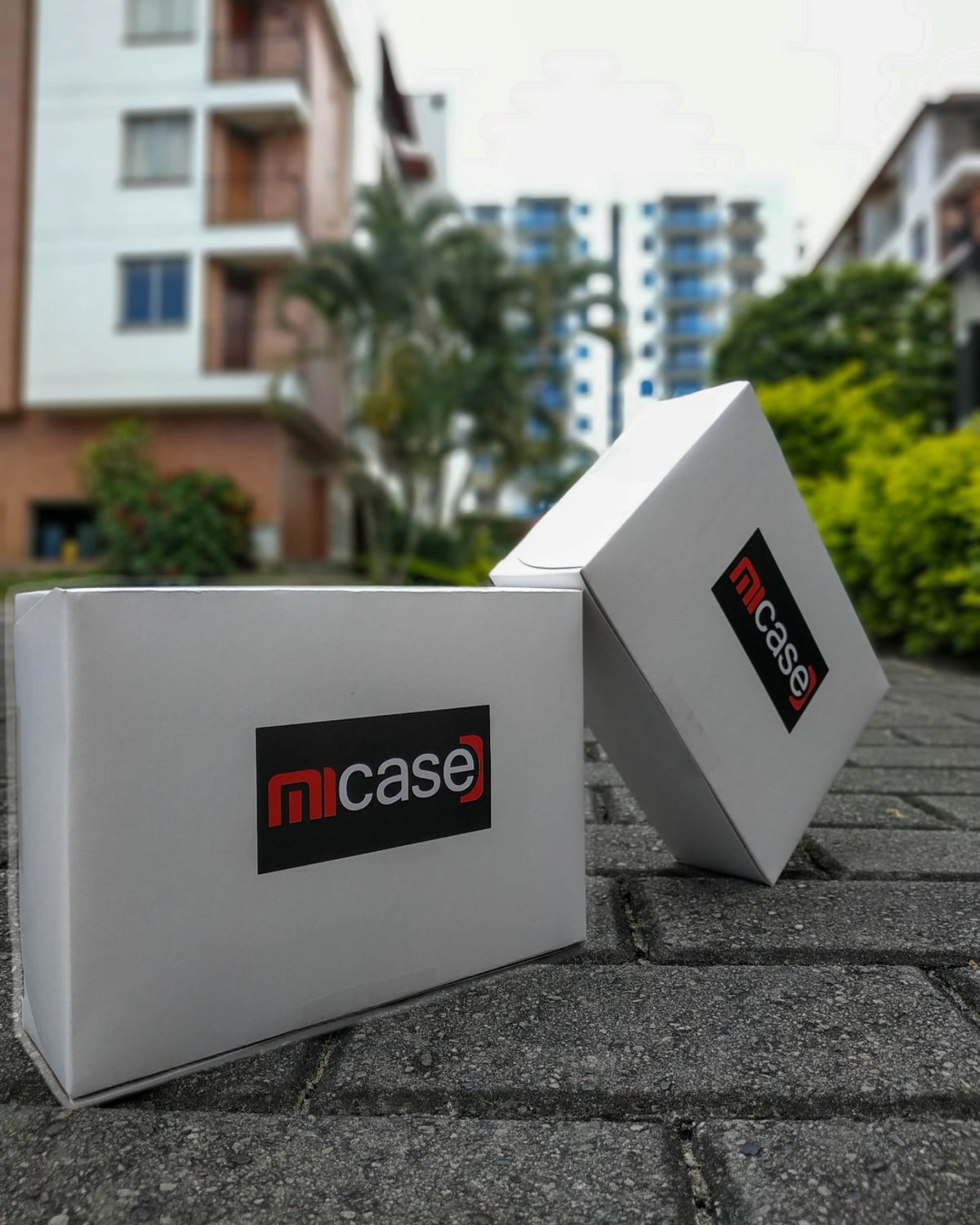 Las cajas llegaron antes que la tienda