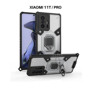 Funda Case Estuche Armadura Transparente con Anillo Xiaomi 11T