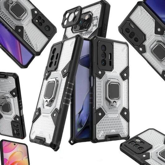 Funda Estuche Case Armadura Transparente con Anillo Xiaomi 11T