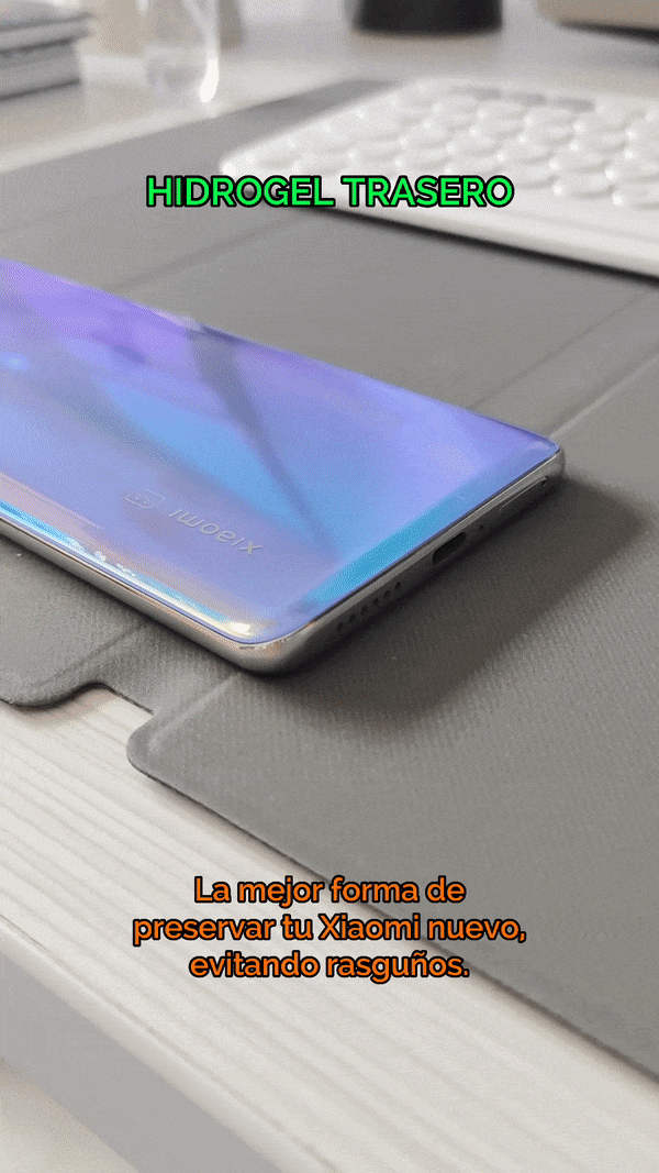 Hidrogel Trasero Protector para Xiaomi Redmi POCO MIcase Colombia