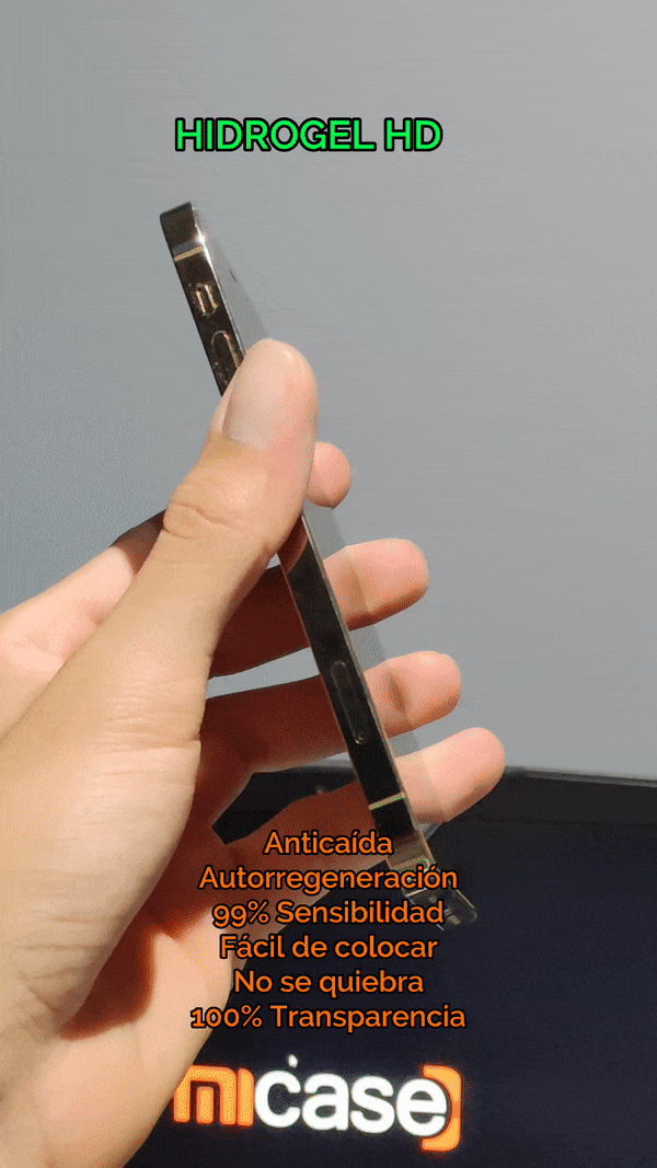 Protector de Hidrogel Transparente autoregeneracion para Xiaomi Redmi MIcase Colombia