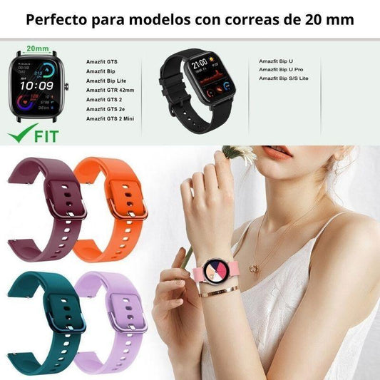 Pulseras de Silicona Amazfit 20mm