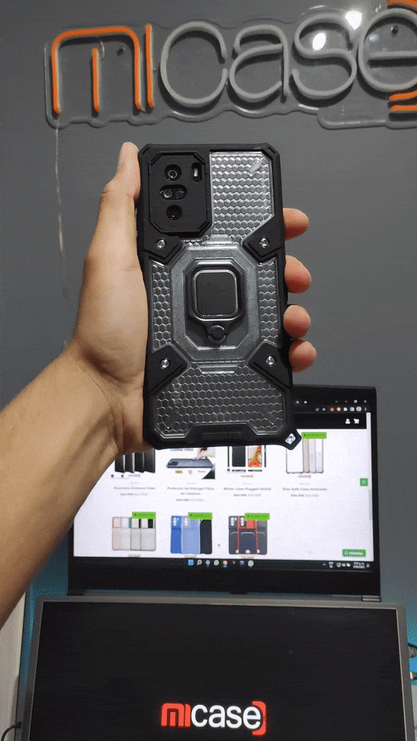 Case Armadura Transparente Anticaida